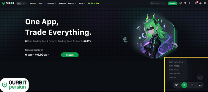 کانال تلگرامی اوربیت