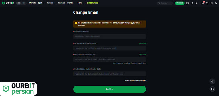 تایید آدرس ایمیل